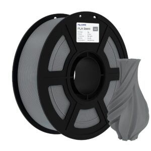 FILCORE PLA Basic nhựa cuộn in 3D không lõi màu Xám